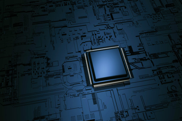 电脑主机蓝色内存条