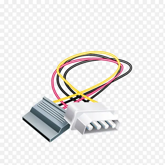 台式电脑主机内部连接图