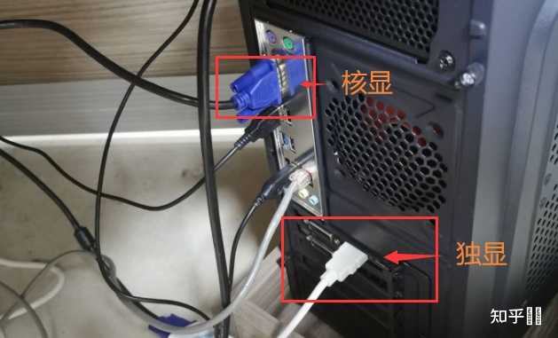 没有显卡怎么连主机
