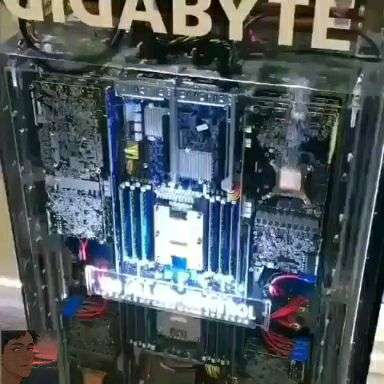 水冷台式机主机