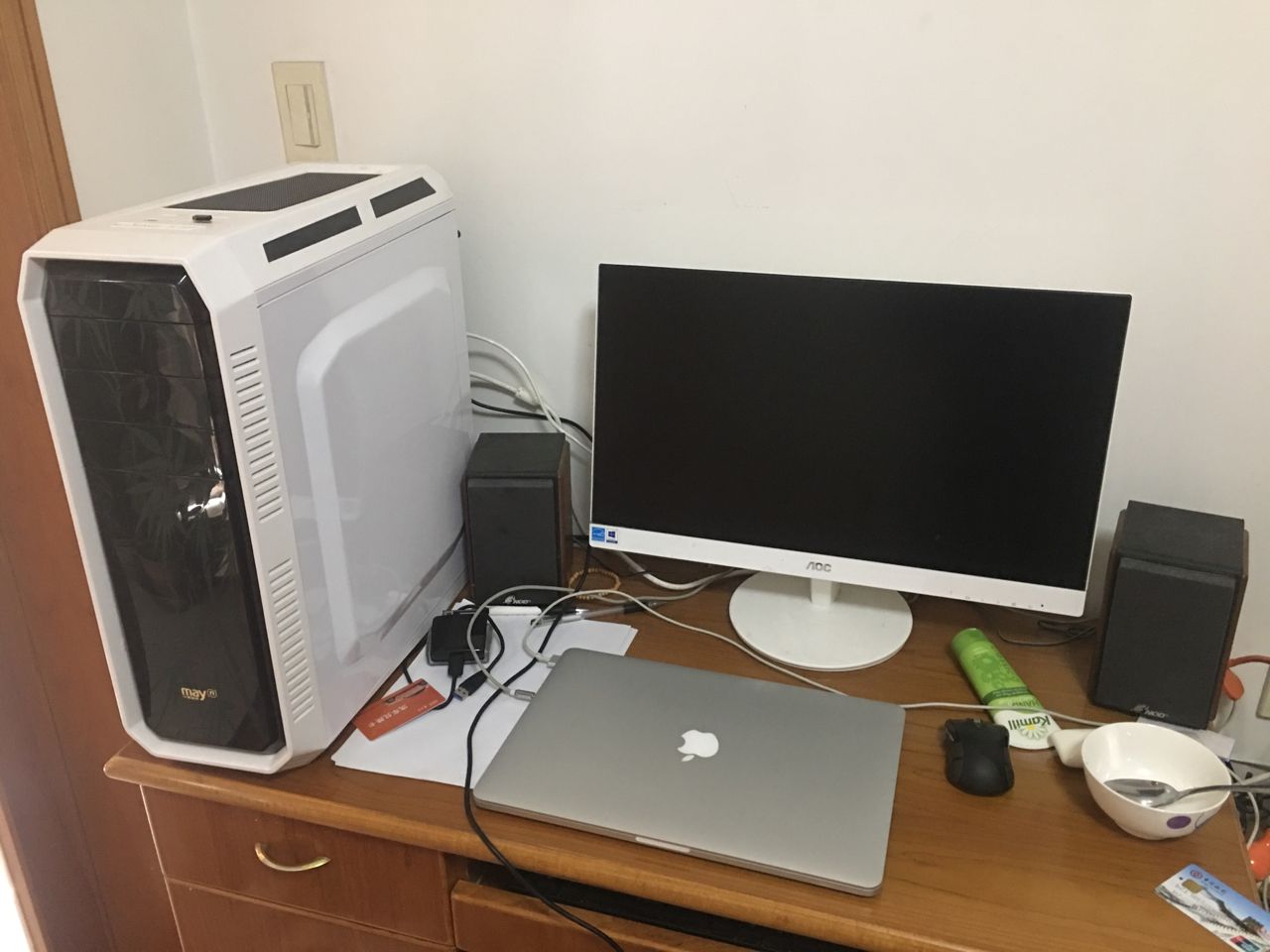 两台电脑主机服务器集群