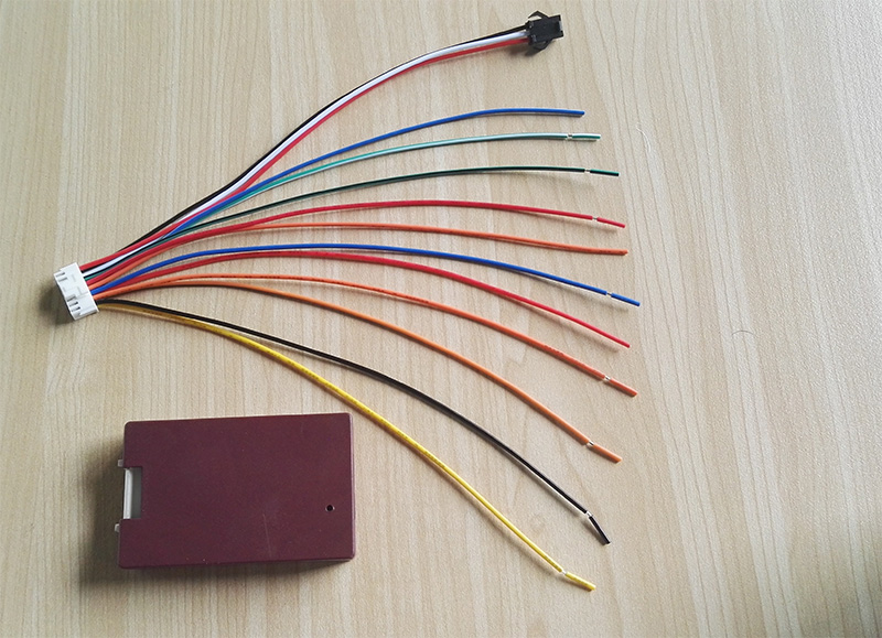 道可视接原车主机接线