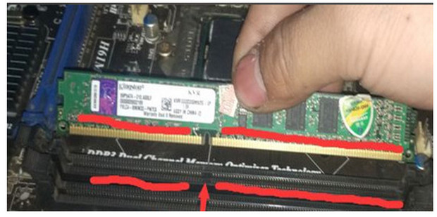 主机开机内存条问题